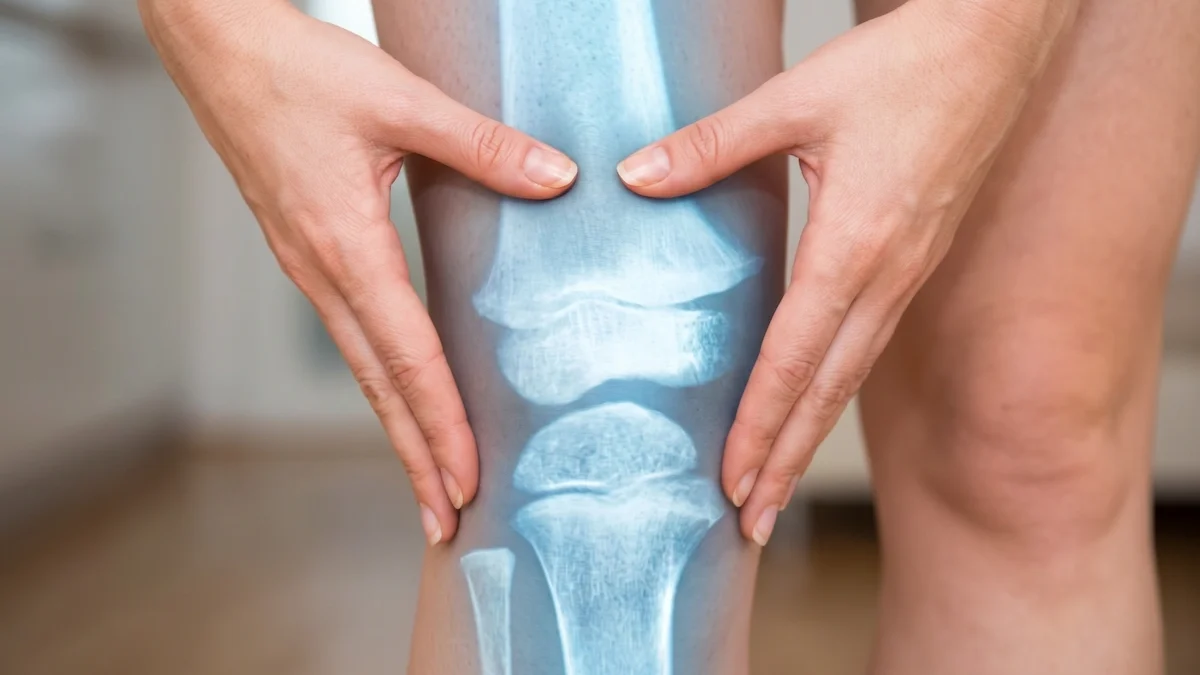 imagen rodilla con prótesis